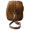 Prada Re-Nylon Enamel Triangle Logo Recycled Polyamide Clutch Women clutch Brown 1NS175_R067_F0134