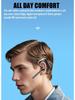 DBS Smart Noise-Canceling Single Ear-Hook Headphones for Truck Drivers: AI-Enhanced Calls, HD Audio, Long Standby.