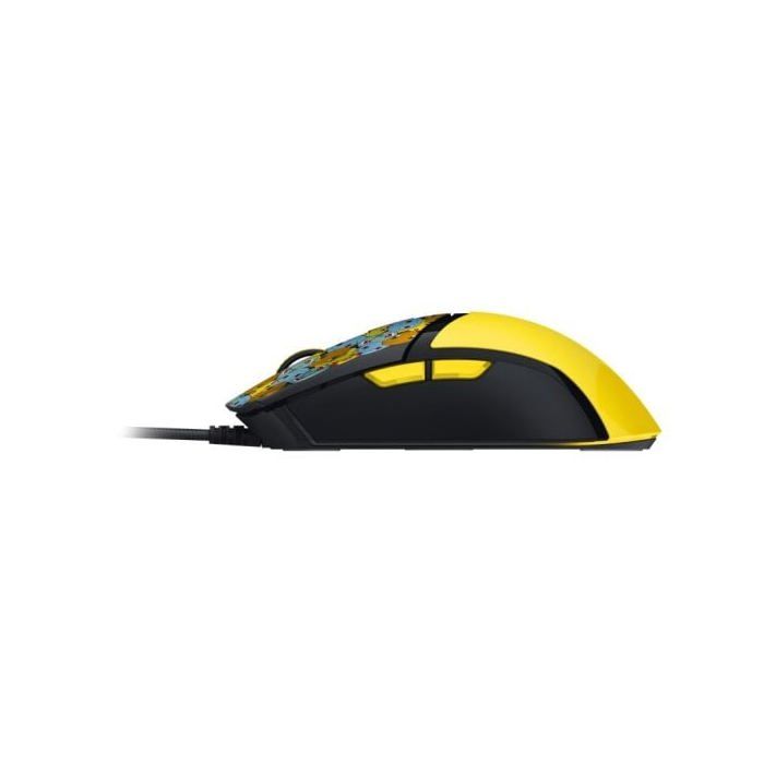 Souris Gaming - RAZER - Cobra Pokémon Kanto - Jaune - 8500 DPI - Razer Chroma RGB