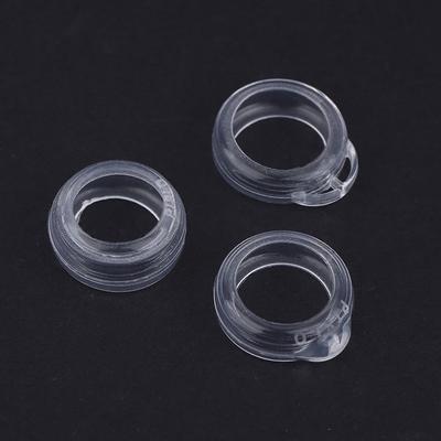 Serie Et Enchufes de Cabeza Plana de Alta Definición Mangas de Silicona Líquida Totalmente Transparentes de Grado Médico