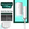Portable Foldable Hair Dryer: Silent, High-Power, Negative Ion Technology for Gentle Home & Dormitory Use.