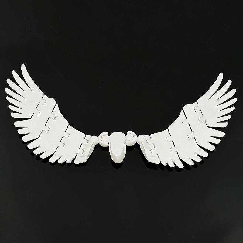 Cartoon Movable Figure With Wings Assembleable Male And Female Luminous Figure Toys