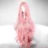Cosplay Wig, European and American Fashion Internet Celebrity Color Cos Partial Curly Hair Wig Full Headgear