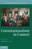 Libro Constitutionalism In Context