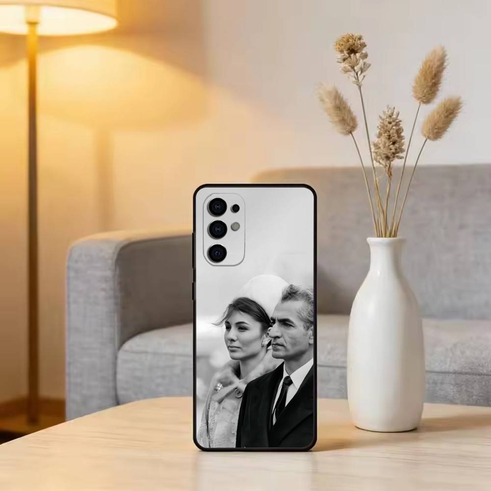 King M-Mohammad Reza Shah Pahlavi Phone Case For Samsung S25,S24,S21,S22,S23,S30,Ultra,S20,Plus,Fe,Lite,Note,10,Black Cover