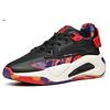 Anta Life Collection Super Body Slip Resistant Abrasion Resistant Low top Skateboard Shoes Men's Black Red 112118083-4