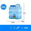 10/15L food grade reservoir with faucet portable water container for camping, outdoor travel farmhouse, lightweight building