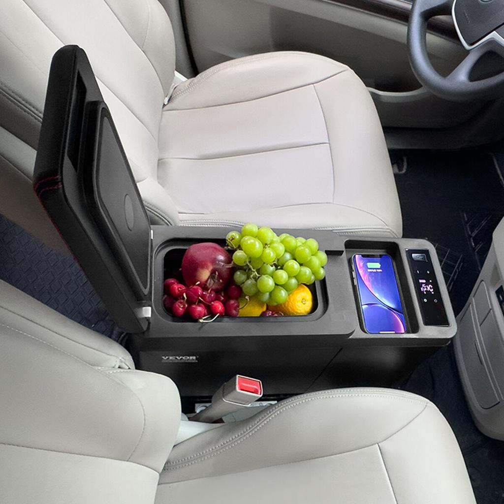 Portable Car Refrigerator Freezer Compressor 8 L Single Zone for Car Home