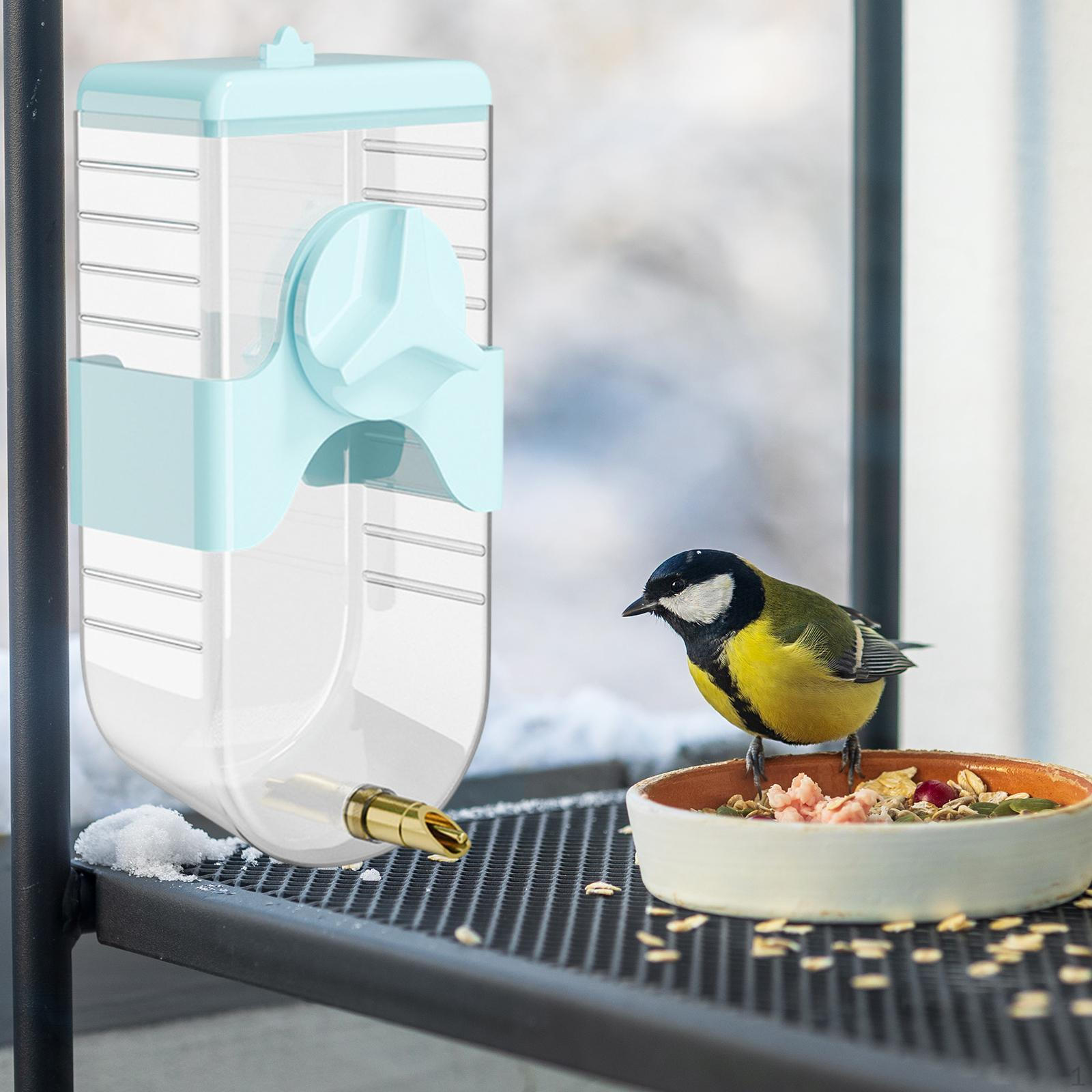 

Автоматический диспенсер для воды для попугаев, емкость для питья 350 мл для мелких птиц