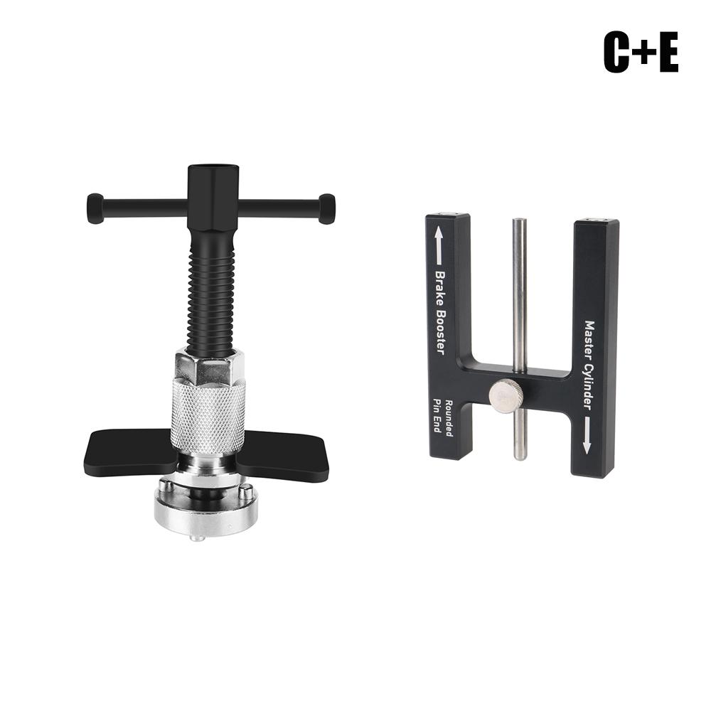 1/12/13/22PCS Car Disc Brake Pump Caliper Removal Tools 10 Piston Adapter Compressor Set Rewind Back Brake Repair Garage Tools