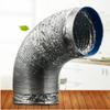 Tube Foil Aluminum Flexible Duct Air Ducting Vent Exhaust Hose Heating Cooling Ventilation