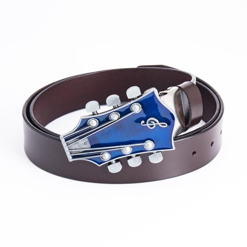 Band Belt Zinc Alloy Belt Nightclub Men's Personality Fashion Pants Buckle