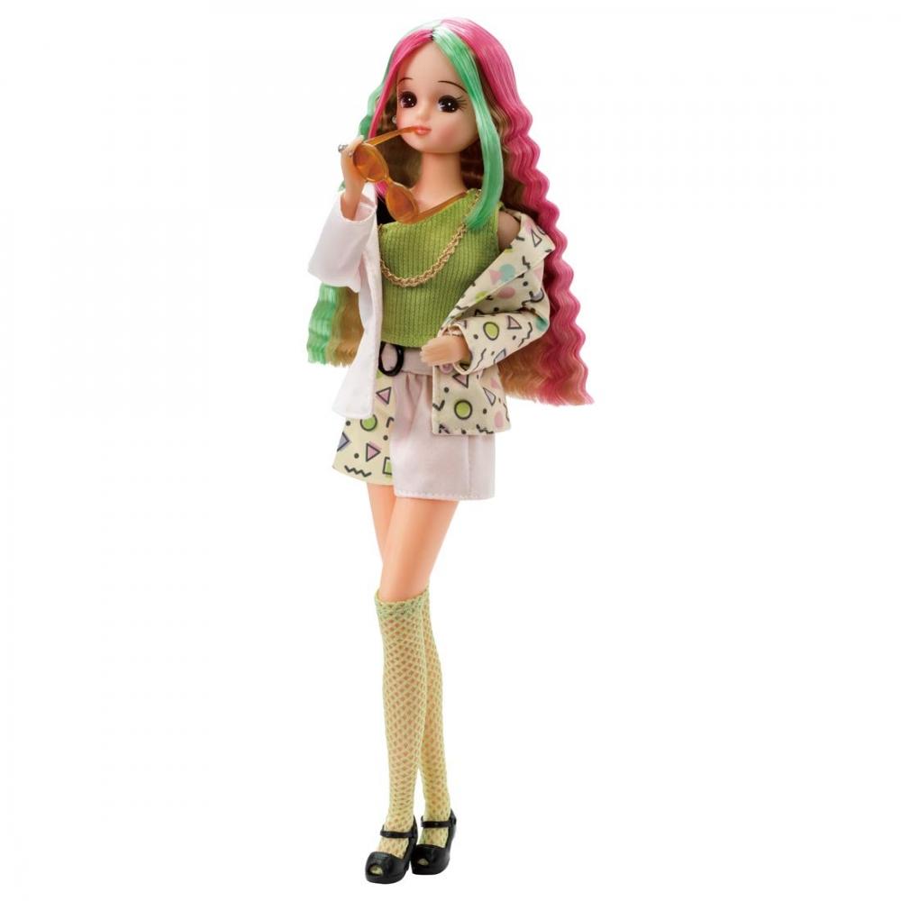 TAKARA TOMY "Licca-chan Doll #Licca #Latte Retro" Dress-up Doll Play House Toy Ages 3 and Up Passes Toy Safety Standards ST Mark Certification Licca T