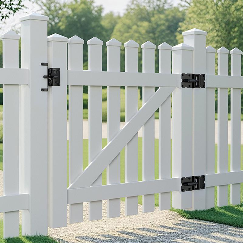 Quick Pin Door Bolt Automatic Latch Gate Lock Post Mount Bolts Heavy Duty Spring Steel Gravity Locking For Outdoor Fence Posts