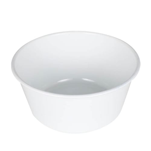 Dalton Enamel Washbowl, Medium, White