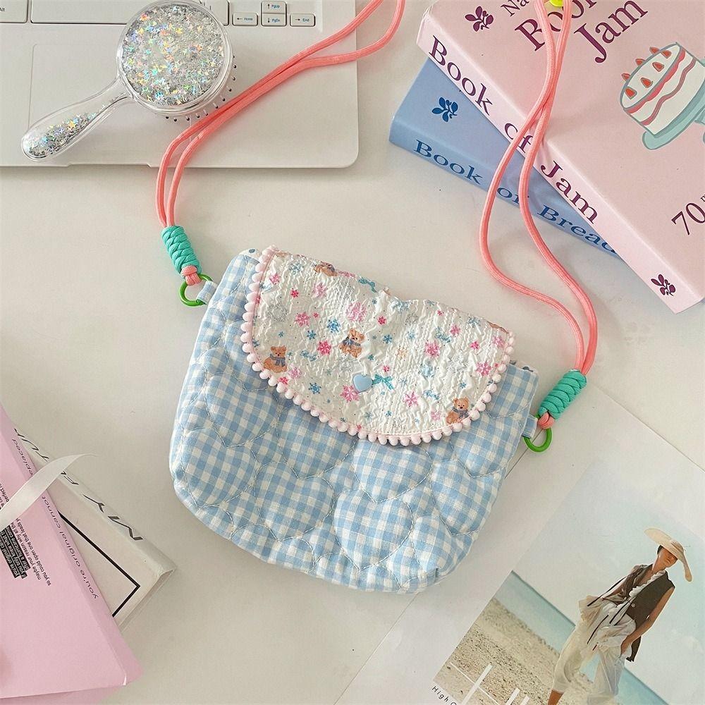 Makeup Bag Camera Storage Bag Cartoon Coin Purses Cute Crossbody Bag Earphone Storage Bag