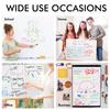 Shuttle Art Whiteboard Marker Set of Erasable Markers In 19 Colors with Fine Large Suitable for and LED Ideal for and 25 (6 Black), Magnetic, Eraser,