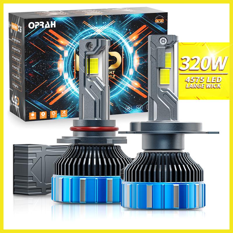 Oprah High Power H7 LED H4 Headlight Car Light Assembly Canbus H11 9005 HB3 9006 HB4 Car Headlamp Lighting Kit 320W Super Bright H1