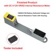Battery Resistance Tester DC 4-12V VR452 Double Digital Display Accurate Voltage Internal Resistance Meter Red Blue Display