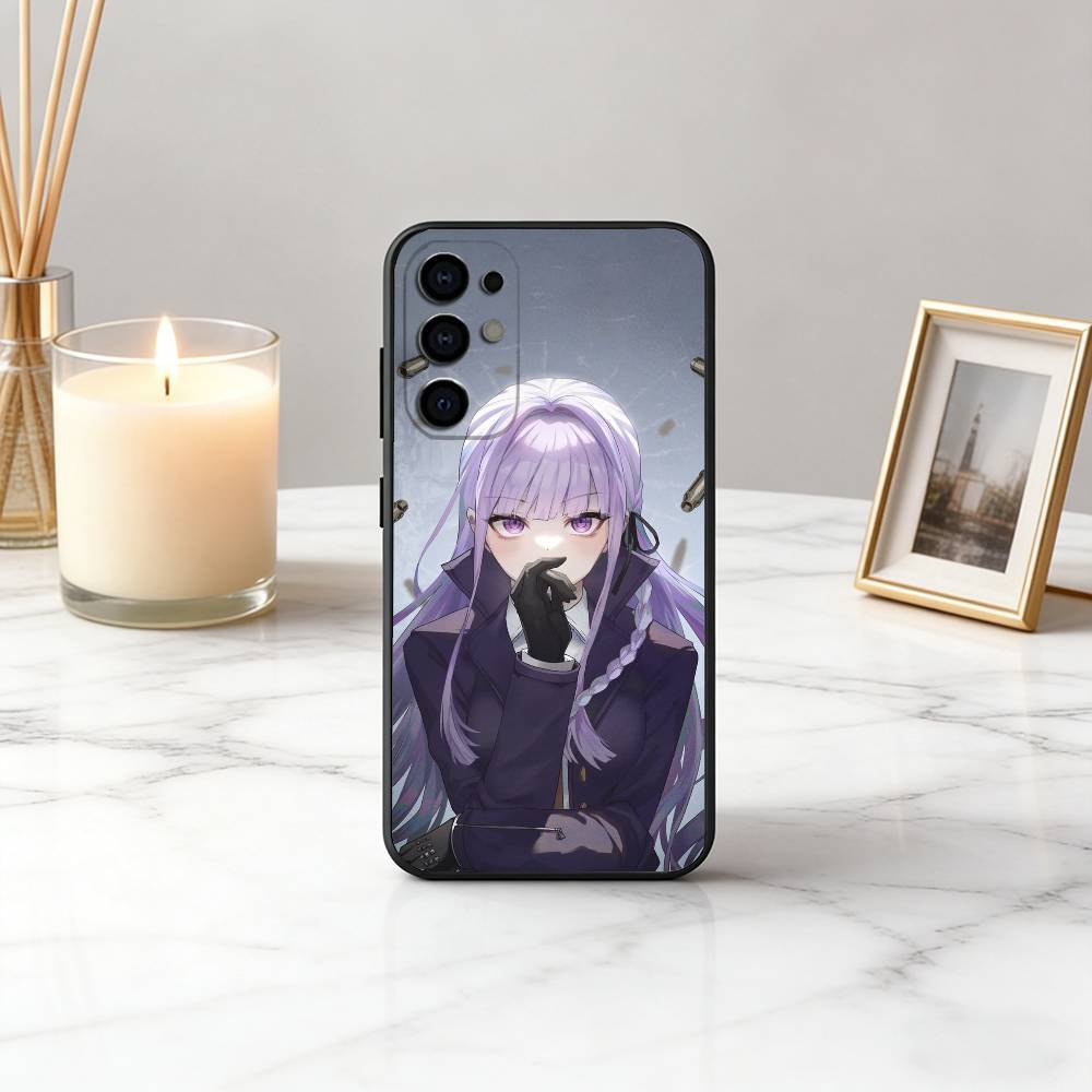 D-Danganronpa K-Kyoko K-Kirigiri-DKK Phone Case For Samsung S25,S24,S21,S22,S23,S30,Ultra,S20,Plus,Fe,Soft Silicone Black Cover