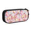 Kawaii Kirby Slice of Cake Donut Stars Pencil Cases for Boys Girls Kirby Seamless Pattern Pen Bag Box School Supplies