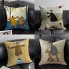 Sam Toft Art Cushion Cover Pillowcase Ultra Soft Skin Friendly Fabric Cloud Like Comfort & Concealed Zipper