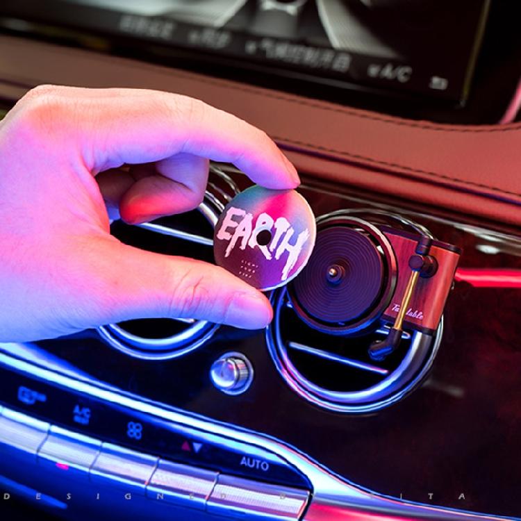Record Player Air Vent Freshener Aromatherapy Vent Clip Easy Installation
