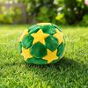 Portable Soccer Footbag for Kids, Soft Juggling Ball, Handmade Colorful Hacky Kick Balls for Backyard Beach
