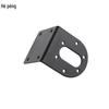 25/37mm Gear Motor Bracket for GM25-370/520/555 - Iron/Aluminum, Spray-Painted