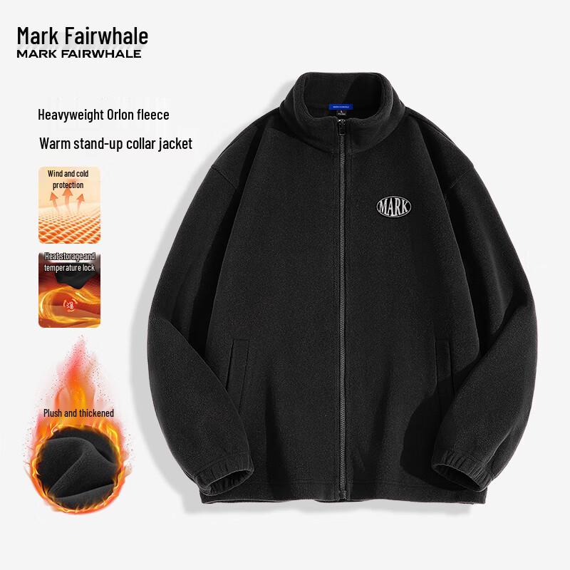

Mark Fairwhale Men s 430G Heavyweight Hooded Fleece Pullover 2XL