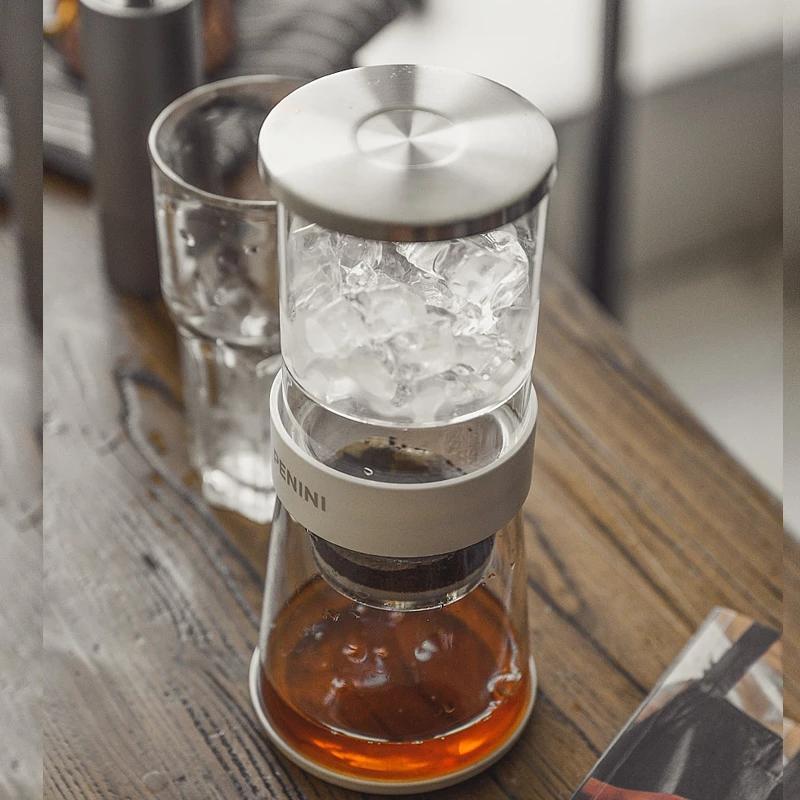 400ML Ice Drip Coffee Pot Cafetera Filtro Percoladores de vidrio Espresso  Cocina Barista Dripper Pot Ice Cold Brew Pots Brewer comprar a buen precio  — entrega gratuita, reseñas reales con fotos — Joom