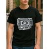 European sizes Men'S Cool Dad Graphic T-Shirt - Quick-Dry Sweat-Wicking Tee with Cool Dad Quotes, Breathable Loose Fit Shirt for Fathers