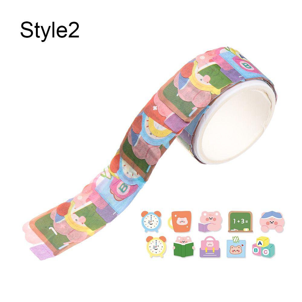 Tearable Stationery Kawaii DIY Scrapbooking Sticker Sticky Paper Washi Tape Diary Label
