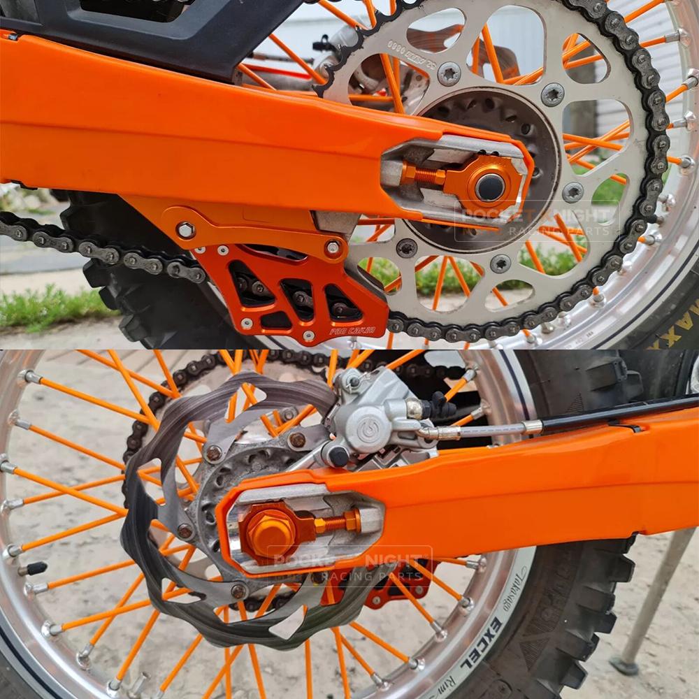 Ketting Adjuster Schuif voor Husaberg TE 125 250 300 FE 350 390 450 501 570 FC 250 TC 85 TX125 Motorfiets Achteras Regulator Blok