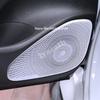For Mitsubishi Pajero Sport Montero Sport - Door Loudspeaker A Plillar Sound Speaker Cover Sticker Interior Accessories