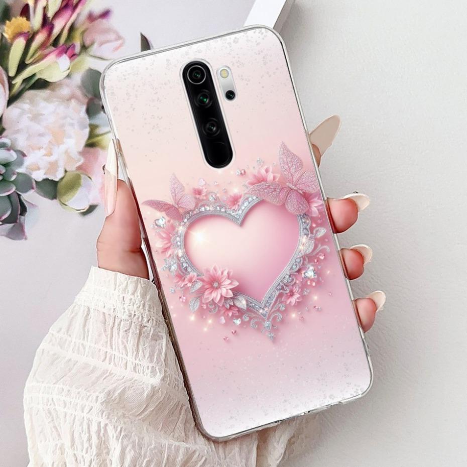 2024 Cute Cartoon Case For Xiaomi Redmi Note 8 Pro Note8 8T Soft Silicone TPU Back Cover For Redmi Note 8 T 8Pro Phone Cases