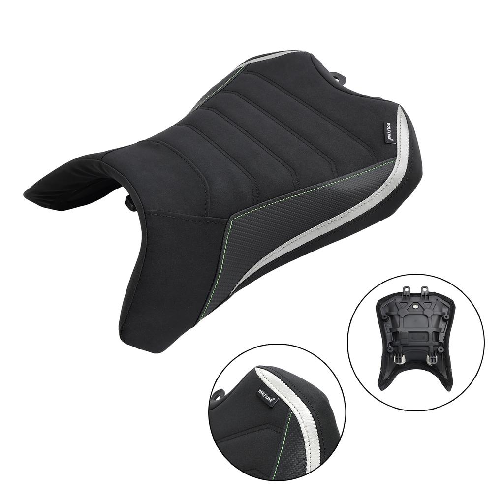 Przednia poduszka siedzenia kierowcy Raider Pu Pasuje do KAWASAKI Ninja 1000SX 22-23