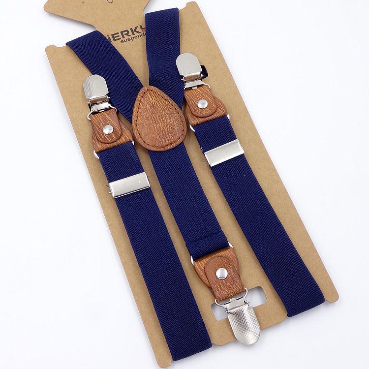 Kids Three-Clip Suspenders for Boys & Girls - Spring & Autumn Korean Style