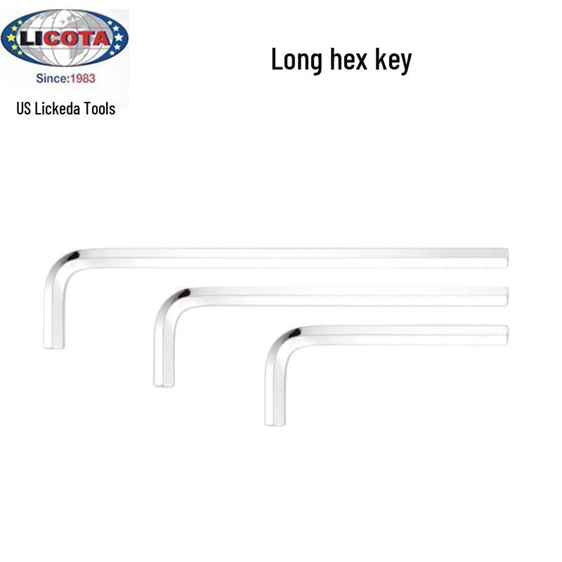 LICOTA Metric Long Flat Head Hex Key Set (1.3-36mm) 7.0 mm