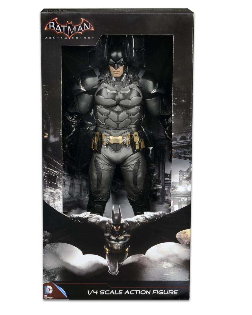 NECA Batman Scale Figure Arkham Knight Batman Action Figure 1/4
