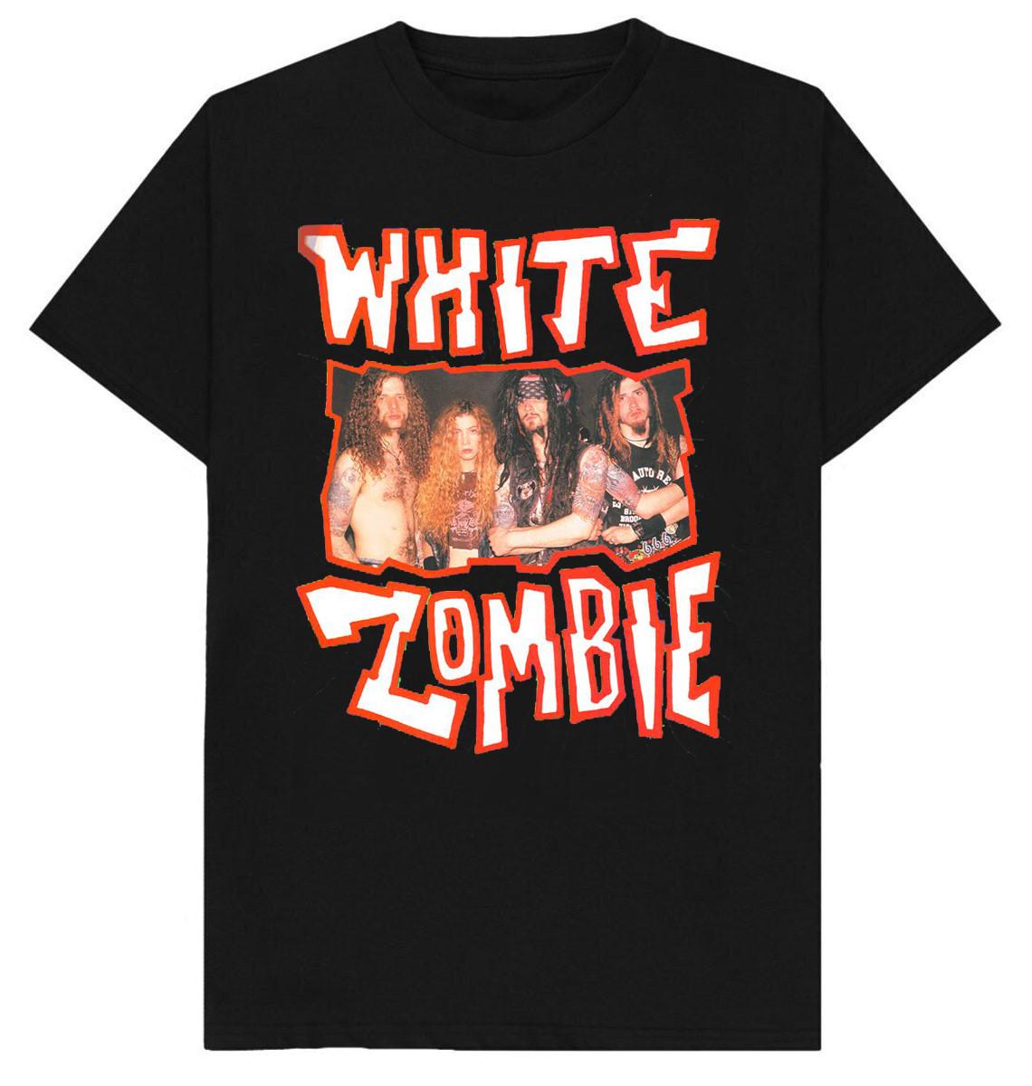 White Zombie The Thousand Yard Stare T- Shirt Unisex All Size S to 5XL S разноцветный