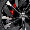 60mm Car Wheel Center Hub Cap Rim Cover Emblem Stickers For Skoda Octavia X4 Rapid Kodiaq Karoq Superb Fabia Kamiq VisionS
