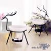 Deer Wrought Iron Aroma Burner Candle Holder with Gift Box for Indoor Fragrance