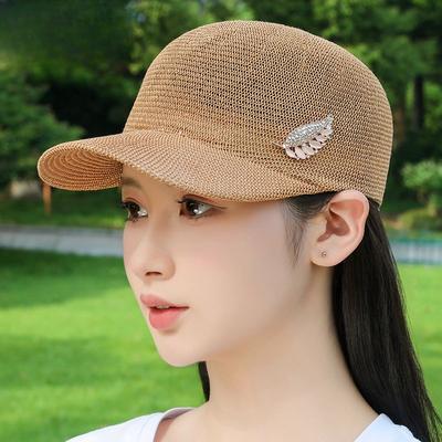 Hat Women's Summer Sunscreen Sun Hat Women's Fashion Baseball Cap Breathable Mesh Cap Cap