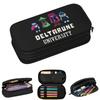Deltarune Game Kris Susie Ralsei Pencil Cases for Student School Pen Box Pencil Bag Large Storage Pencil Pouch