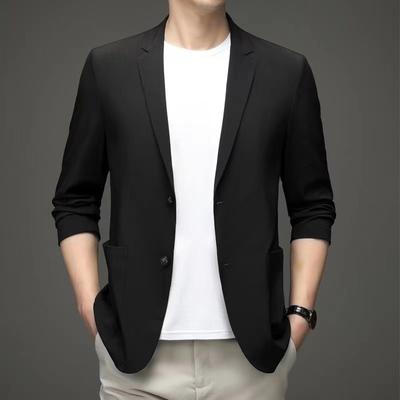 Casual Young Suit for Men, A Loose and Lightweight Business Suit Jacket with A Youthful Style