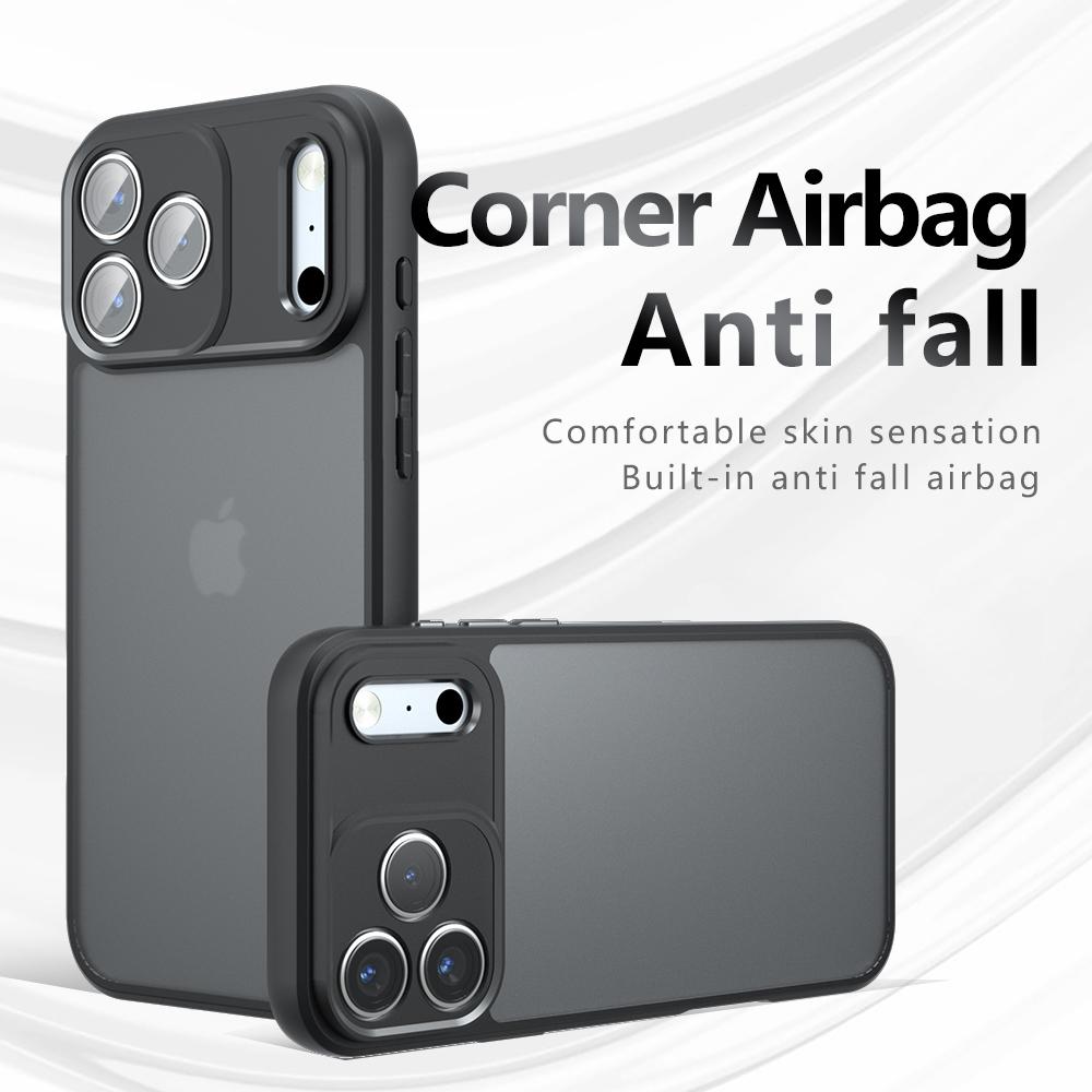 Funda for IPhone 17 Pro Max 17 Air Case Ultra Thin Matte Translucent Clear Full Protection Back Cover Capa