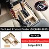 Für Toyota Land Cruiser 150 Prado J150 20211 2010-2023 Silikon-Schutzhülle für die Mittelkonsole Schmutzabweisendes Zubehör für den Innenraum