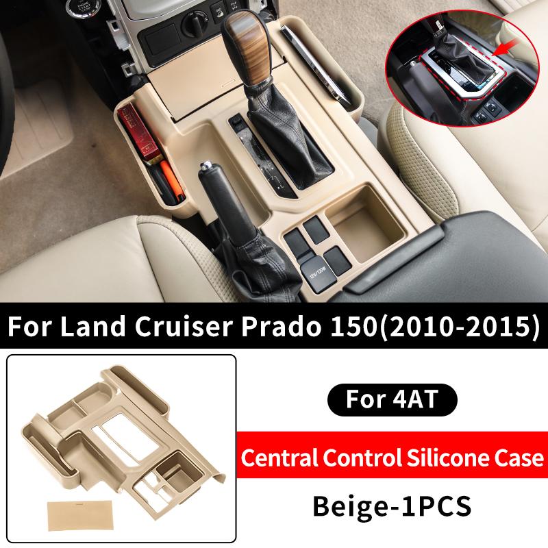 Für Toyota Land Cruiser 150 Prado J150 20211 2010-2023 Silikon-Schutzhülle für die Mittelkonsole Schmutzabweisendes Zubehör für den Innenraum