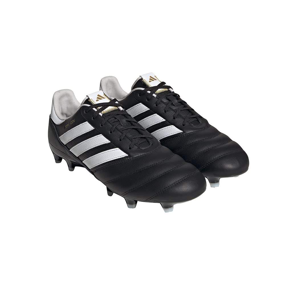 adidas Copa Icon Core Size FG, Black/Footwear White/Gold Metallic, 26.0CM